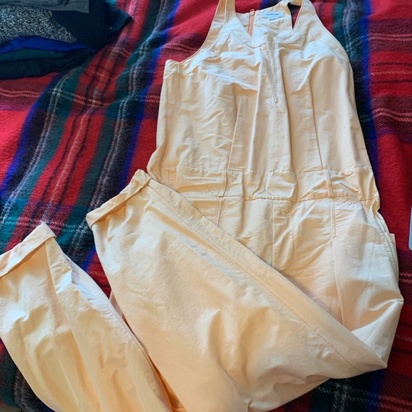 Helmut Lang light orange jumpsuit - Main Image